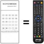 Replacement remote control TC 2212