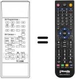 Replacement remote control TC 239 B