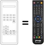 Replacement remote control TC 30 D