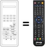 Replacement remote control TC 30 E