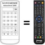 Replacement remote control 583.356