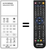 Replacement remote control TELECONTROL 2400
