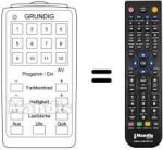 Replacement remote control TELEPILOT 21 UHR