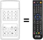 Replacement remote control TELEPROCESSOR
