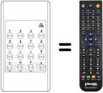 Replacement remote control TELESONAR 8