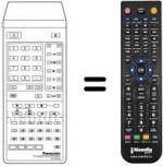 Replacement remote control TNQ 8E 0404