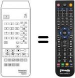 Replacement remote control TNQ 8E 0413