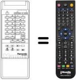 Replacement remote control TNQ 8E 0434