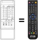 Replacement remote control TNQ 8E 0442