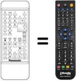 Replacement remote control TNQ 8E 0445
