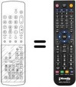 Replacement remote control TNQ 8E 0454
