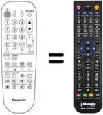 Replacement remote control National TC-28EX3 F