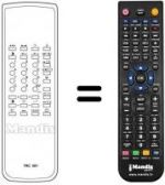 Replacement remote control TRC 001