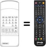 Replacement remote control TT 17