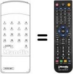 Replacement remote control TT 24