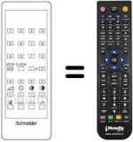 Replacement remote control TV 5 MONO