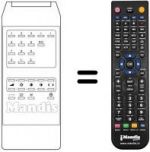 Replacement remote control PRANDONI TVC 99 / 30