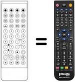Replacement remote control UKV 504