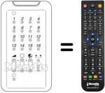 Replacement remote control UNIVERSUM 9251102