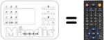 Replacement remote control TP 360