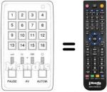 Replacement remote control UP 16