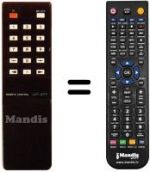 Replacement remote control UST 7007