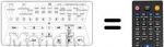 Replacement remote control V 1015 C