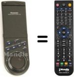 Replacement remote control National NV-FS200
