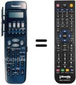 Replacement remote control VEQ 1945