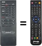 Replacement remote control Panasonic NV-G45