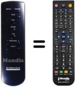 Replacement remote control Thorn FV 54 LX