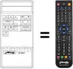 Replacement remote control VR 9601