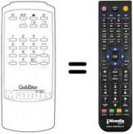 Replacement remote control VS 068 Z