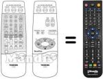 Replacement remote control VT-854 G