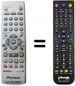 Replacement remote control VXX 2983