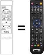 Replacement remote control WIRELESS REMOCON