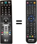 Replacement remote control AKB33871406