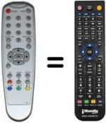 Replacement remote control Kathrein UFS 321 SI