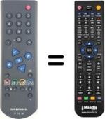 Replacement remote control Grundig STR 6000