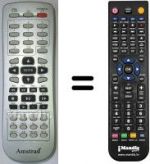 Replacement remote control Amstrad DXS 3800