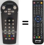 Replacement remote control Thomson DSR 435 TI