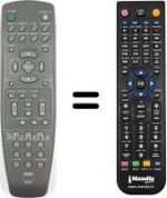 Replacement remote control NAD T 531