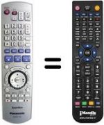 Replacement remote control National DMRE-S15