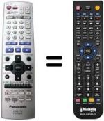 Replacement remote control National DMRE-S30 V