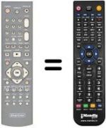 Replacement remote control Silvercrest KH 6510
