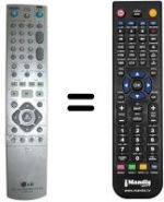 Replacement remote control LG RH-7900 H