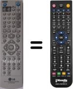 Replacement remote control Goldstar V 180
