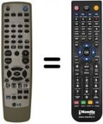 Replacement remote control LG LH 6231 P