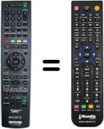 Replacement remote control Sony RDR-HXD 995