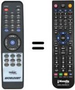 Replacement remote control MAESTRO STAR 2000